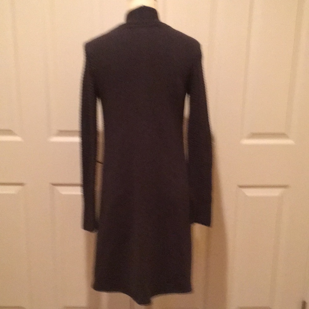 CAbi Gray Long cardigan sweater with snap buttons - Picture 4 of 6